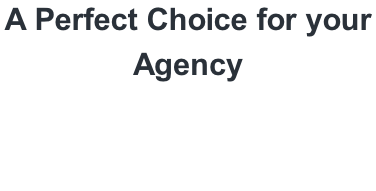 A Perfect Choice for your  Agency